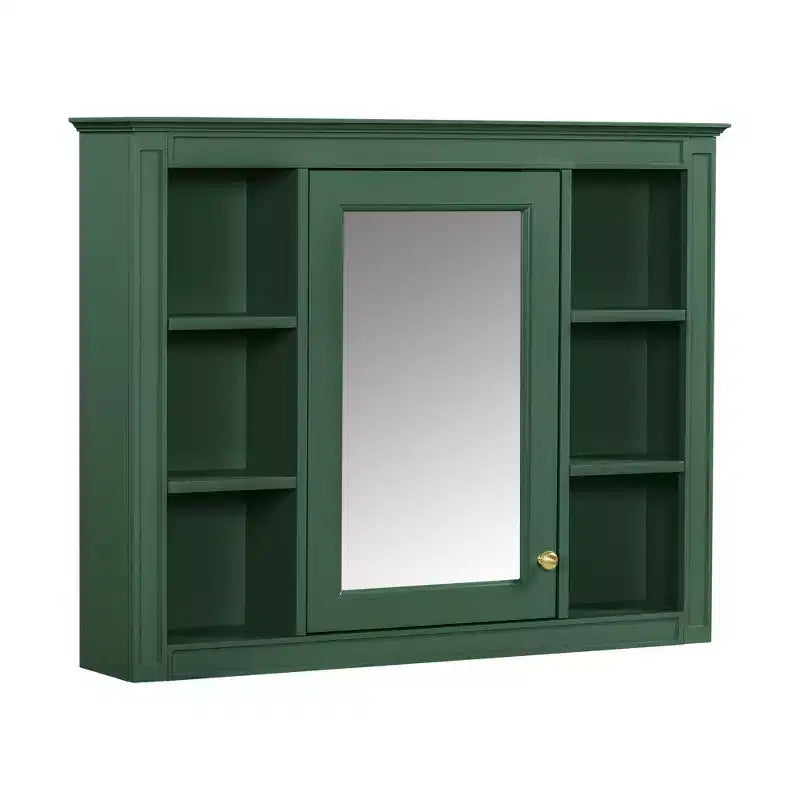 Armoire de toilette murale avec miroir et charnières à fermeture douce