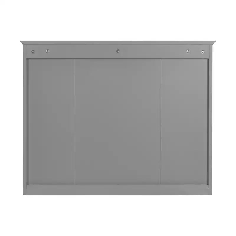 Armoire de toilette murale avec miroir et charnières à fermeture douce