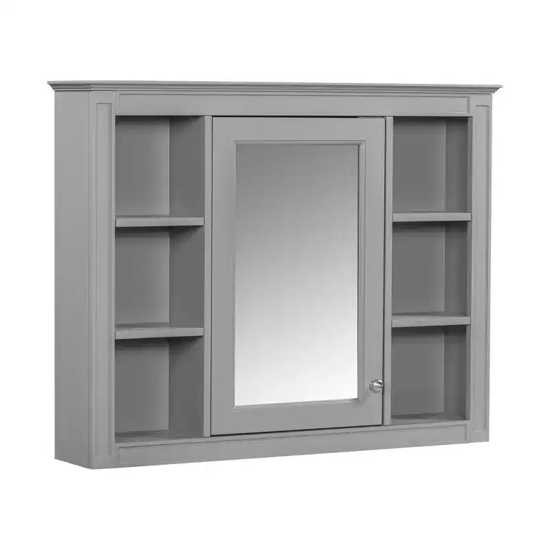Armoire de toilette murale avec miroir et charnières à fermeture douce