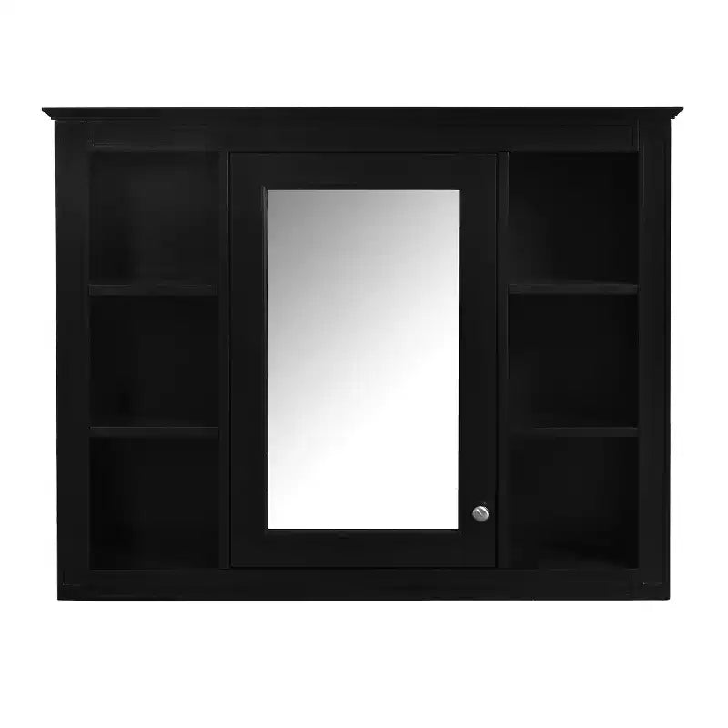 Armoire de toilette murale avec miroir et charnières à fermeture douce