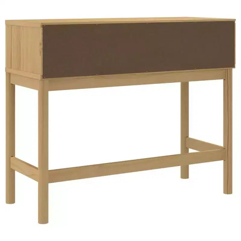 Table console de rangement salon couloir meuble pin massif
