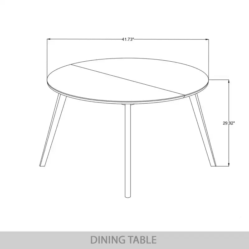 Ensemble table et chaises de salle à manger, avec housses de chaises en lin incluses