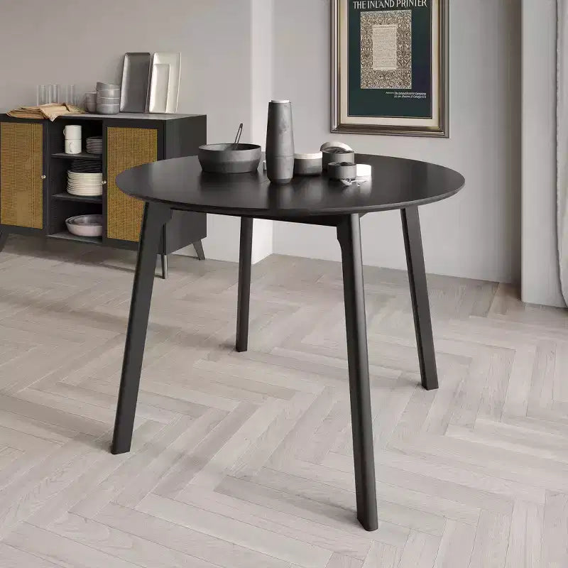 Ensemble table et chaises de salle à manger, avec housses de chaises en lin incluses