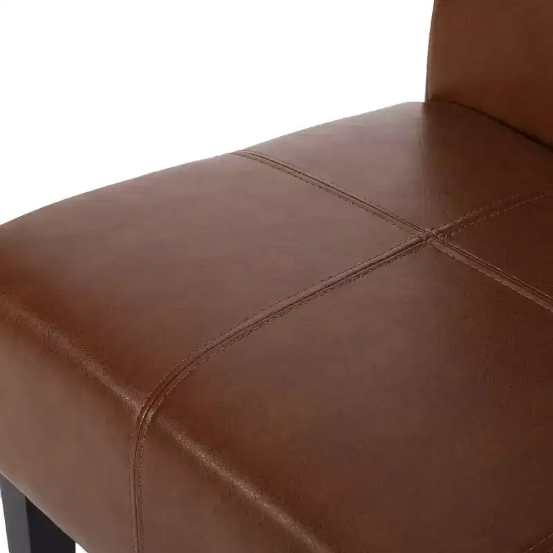 Ensemble de 2 chaises de salle à manger, design détachable, structure solide, salle à manger