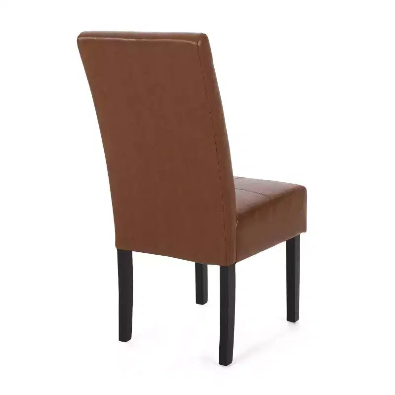 Ensemble de 2 chaises de salle à manger, design détachable, structure solide, salle à manger