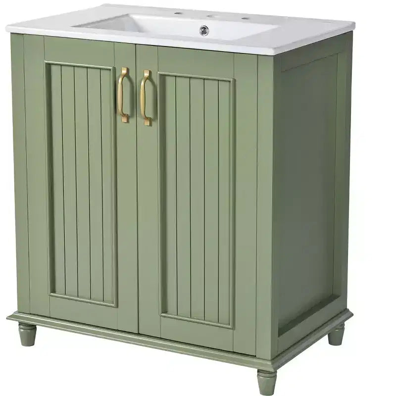 Meuble-lavabo avec vasque, meuble de rangement de salle de bain avec tiroirs, meuble-lavabo simple vasque