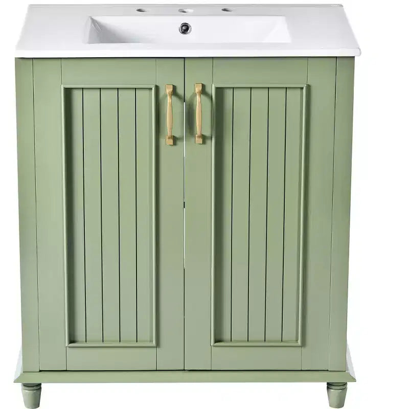 Meuble-lavabo avec vasque, meuble de rangement de salle de bain avec tiroirs, meuble-lavabo simple vasque