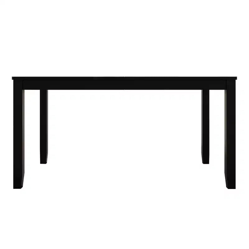 Ensemble table et chaises de salle à manger, incluant des housses de chaise en lin