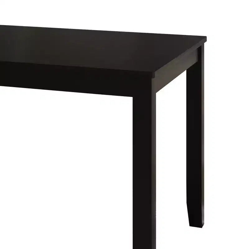 Ensemble table et chaises de salle à manger, incluant des housses de chaise en lin