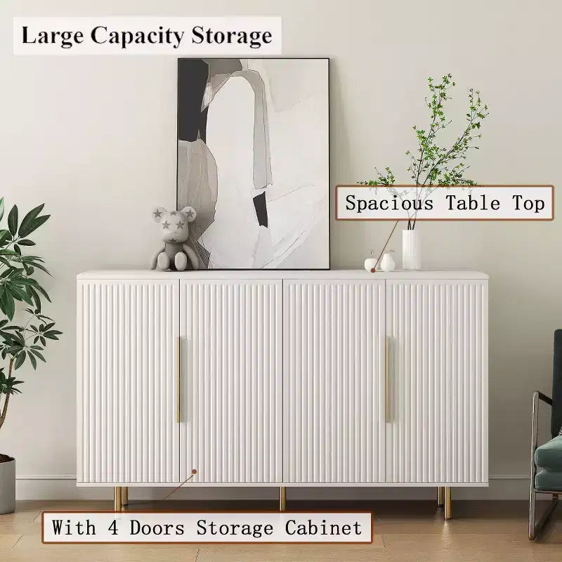 Buffet/meuble de rangement moderne, meuble de commande décoratif pour la salle à manger