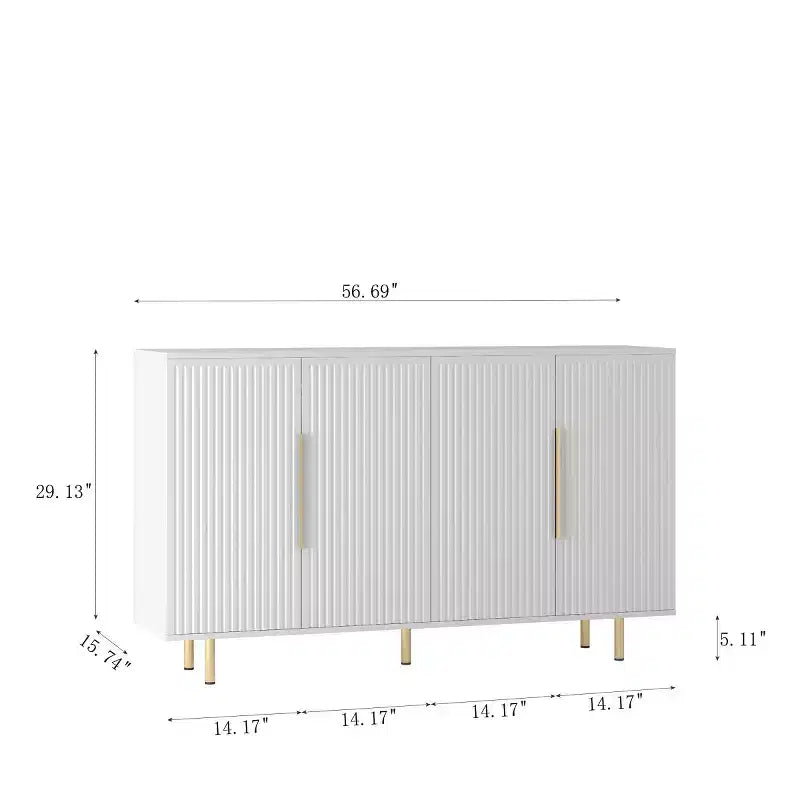 Buffet/meuble de rangement moderne, meuble de commande décoratif pour la salle à manger