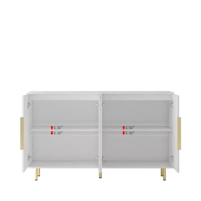 Buffet/meuble de rangement moderne, meuble de commande décoratif pour la salle à manger