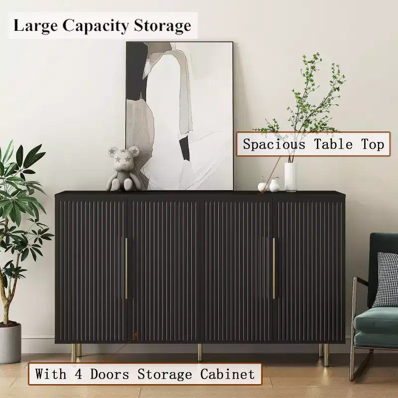 Buffet/meuble de rangement moderne, meuble de commande décoratif pour la salle à manger