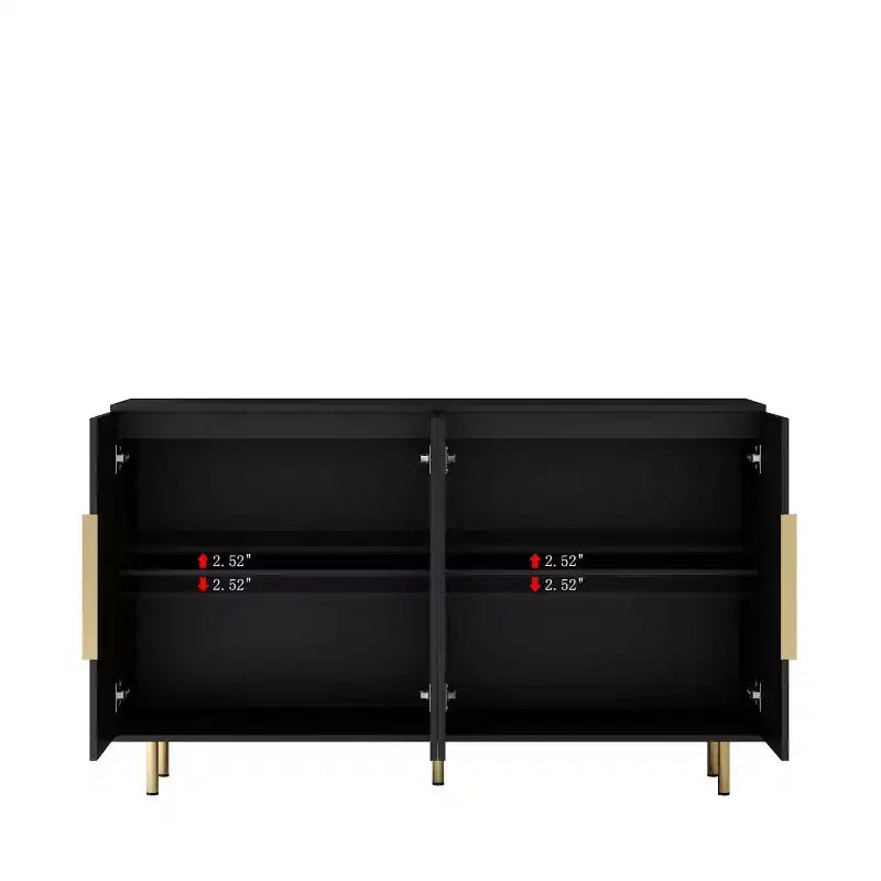 Buffet/meuble de rangement moderne, meuble de commande décoratif pour la salle à manger