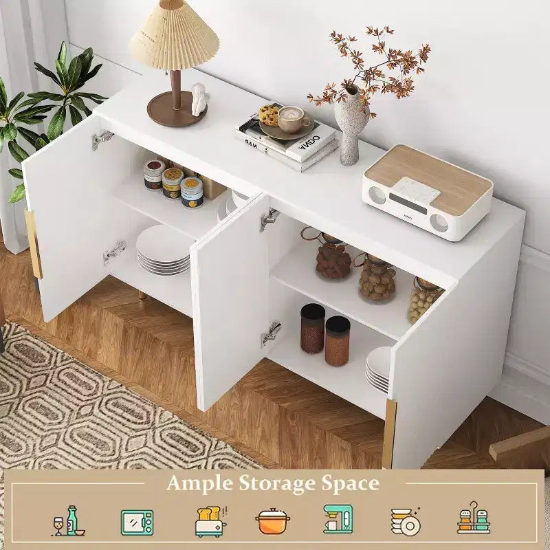 Buffet/meuble de rangement moderne, meuble de commande décoratif pour la salle à manger