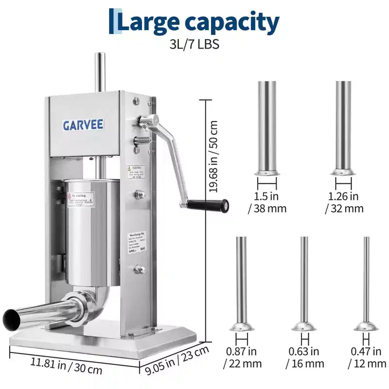 Appareil à lavement, appareil à lavement manuel en acier inoxydable, comprenant 5 canules et un kit de nettoyage.