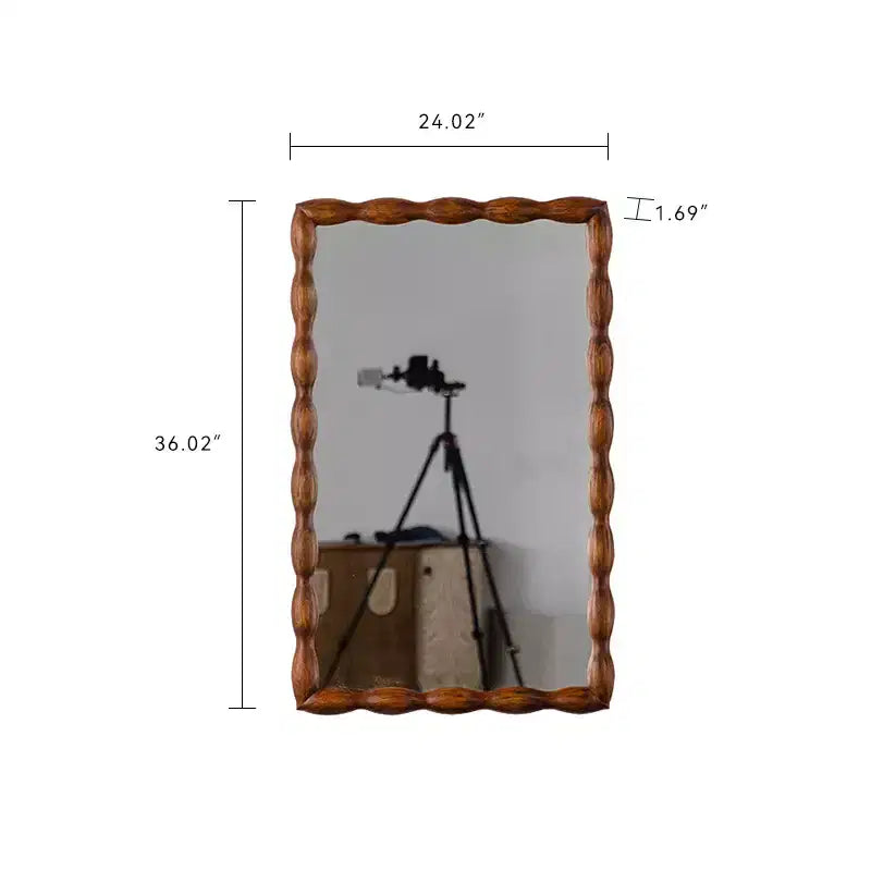 Miroir psyché moderne de style médiéval
