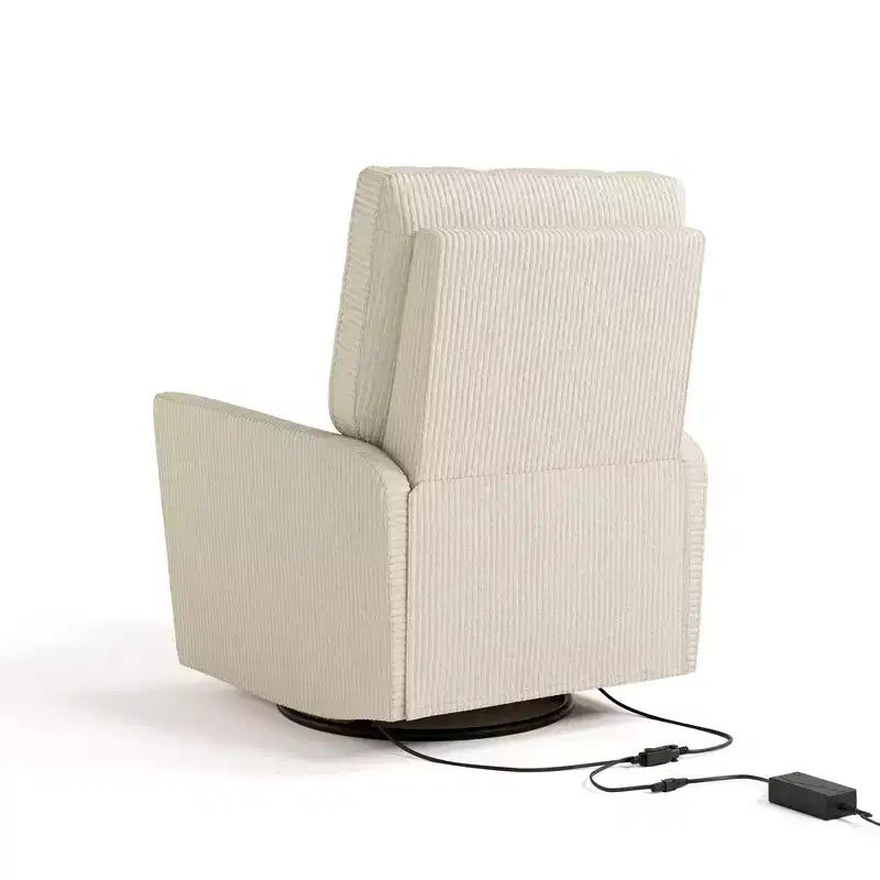Fauteuil de relaxation électrique pivotant de luxe