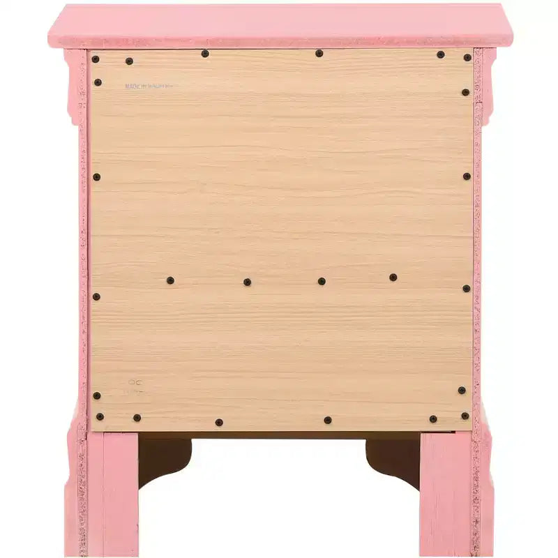 Table de chevet Louis Philippe à deux tiroirs